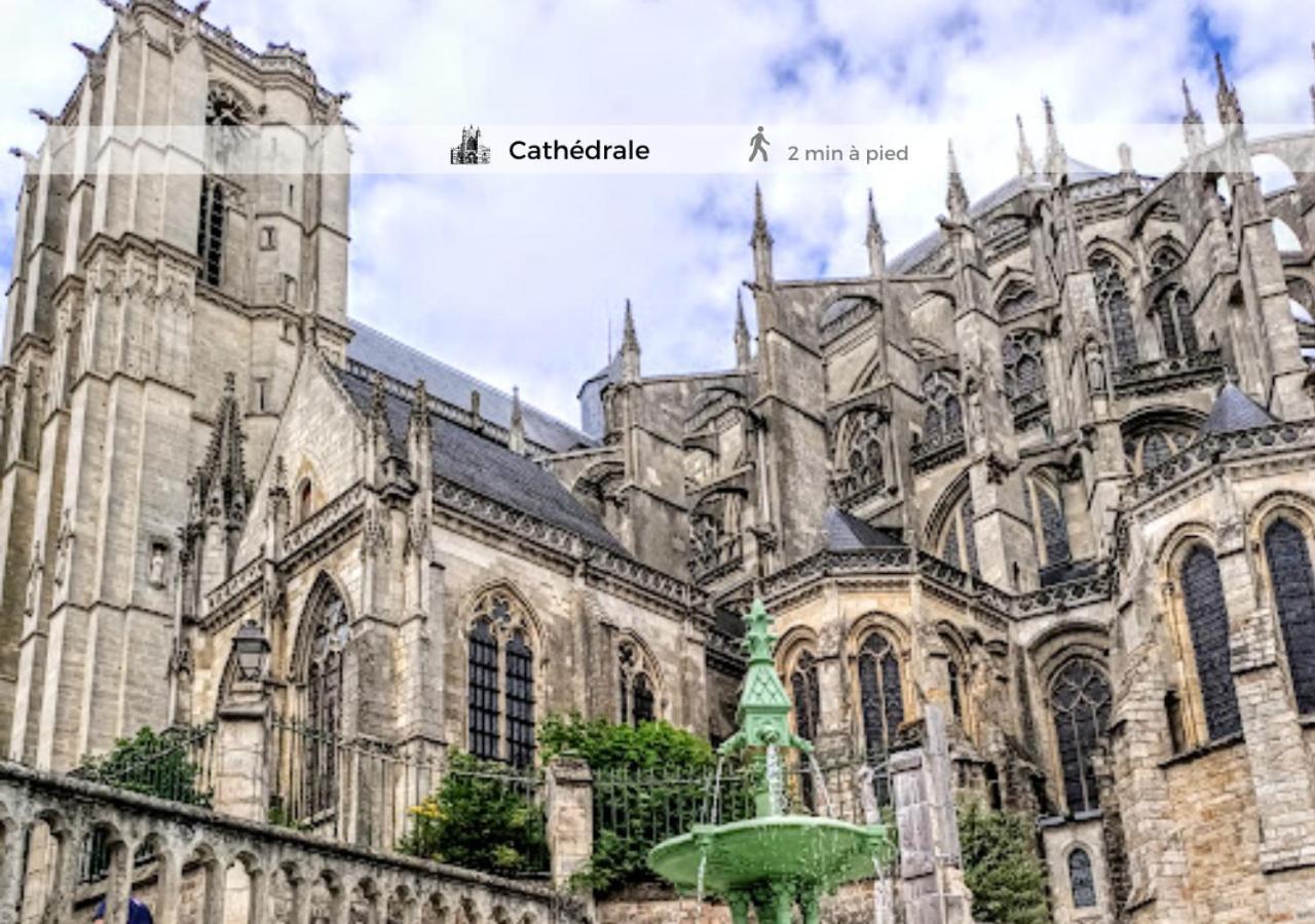 Ferienwohnung Le Cosy-Chic, 2 Min A Pied Cathedrale , Jacobins Le Mans Exterior foto